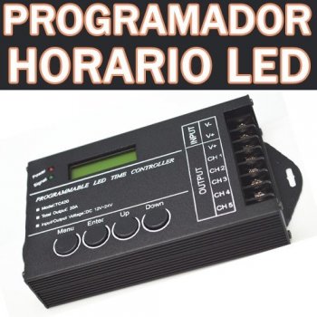 PROGRAMADOR CONTROL HORARIO LED 240W – LedyLuz