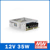 Fuente de alimentación LED 12V 35W meanwell MW interior