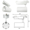 Foco LED Blanco Monofásico 30W 36º
