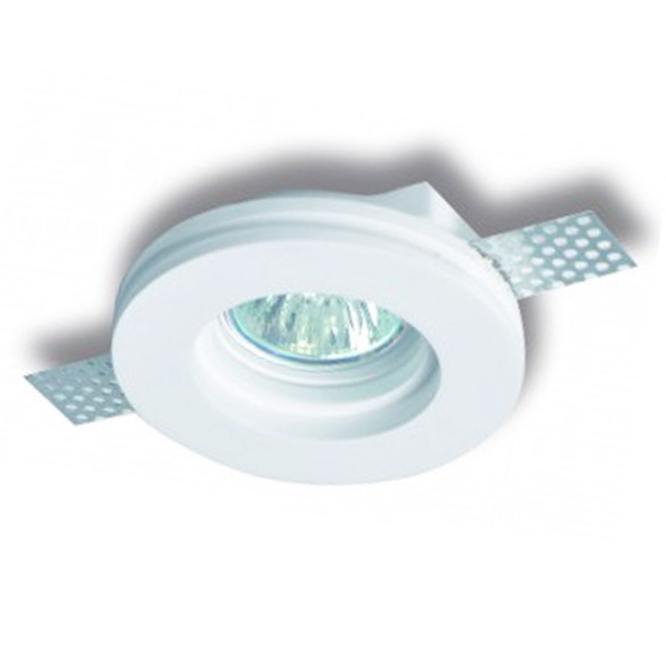 Empotrable Escayola Redondo Bajo 1 Luz GU10