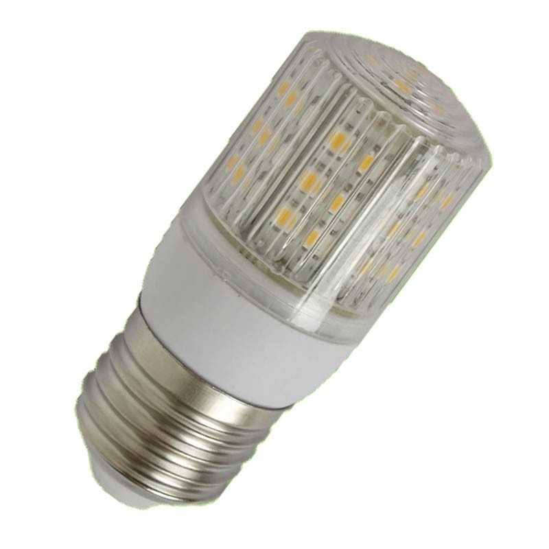 Bombilla LED Tubular Cubierta E27 3W Luz Cálida