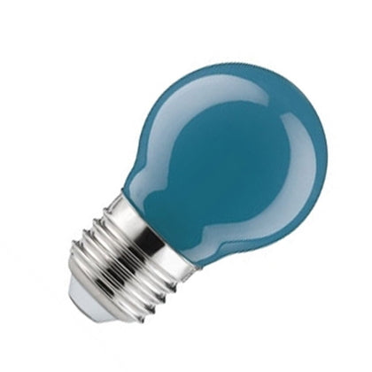 Bombilla LED E27 1W Luz Azul