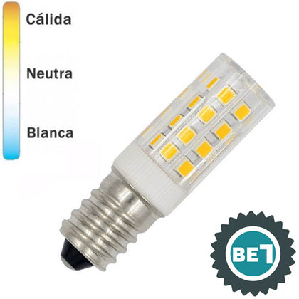 Bombilla LED E14 Pebetero Transparente 5W