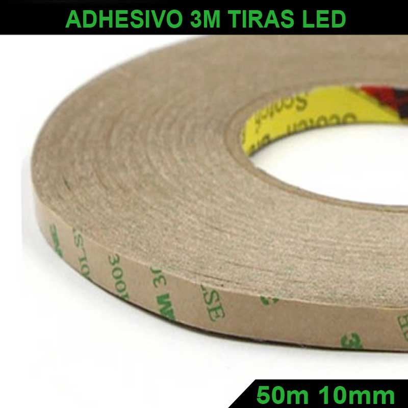 ROLLO ADHESIVO 3M TIRAS LED 10mm 50 METROS APROX. – LedyLuz