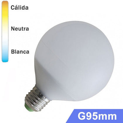 Bombilla LED Globo E27 12W G95mm