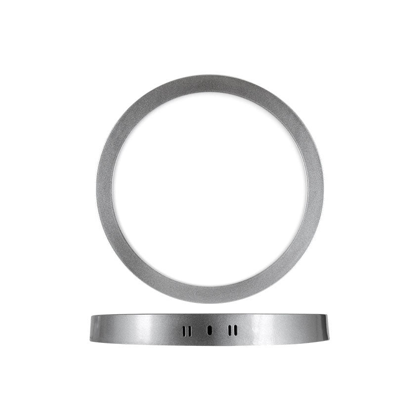 Plafón LED Superficie Plata 24W 300mm Chip Sanan