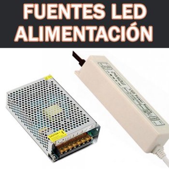 Fuentes Alimentación led