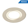 Empotrable Aro Luz LED Redondo 92mm GU10 Blanco