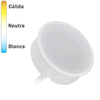 Bombilla LED Plana 6,5W baja con cable.