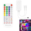 Controlador conexión bluetooth aplicación y mando a distancia remoto para controlar tiras de LED pixel digital RGBW con blanco