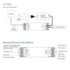 Regulador Dimmer 12/24V DALI 2 PUSH por Pulsadores 15A