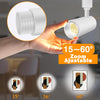 Foco Carril Trifásico LED Blanco 10W Zoom EC Orientable CCT