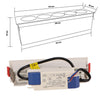 Foco Rectangular Empotrado LED 10W Blanco