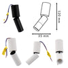 Foco Superficie LED 5W Orientable UGR17 Blanco / Negro