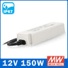 Fuente alimentación LED meanwell LPV estanca IP67 12V 150W
