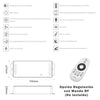 Controlador Monocolor WIFI Tiras LED 12V / 24V 20A