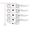 Sistema de control por interruptor de las tiras LED dinámicas para efecto de tiempo escaleras.