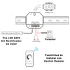 Instalación de pastilla reguladora para tiras de LED 220V con pulsador