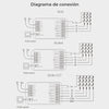 Controlador RGB RGBW RGBCCT WIFI Tiras LED 12V / 24V 30A