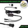 Interruptor Pasa Mano Tiras LED  DC12V / 24V 4A Empotrar