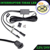 Interruptor Sensor Puerta Tiras LED  DC12V / 24V 4A Empotrar