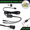Interruptor Pasa Mano Tiras LED  DC12V / 24V 4A Empotrar