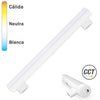 Linestra LED Opal 8W 2 Polos 50cm S14s CCT