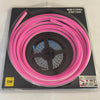 Rollo de 5 metros de funda silicona neón color rosa con tira LED flexible 12V luz rosada
