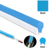 neón LED dual con funda de 6mm azul de grosor y tira LED flexible en color azul