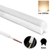 neón LED dual con funda de 6mm de grosor y tira LED flexible en color cálido