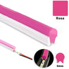 Neón Dual Doble Flexible 6mm LED 8W 12V Color Rosa