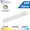 Luminaria con Difusor 18W 600mm CCT