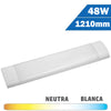 Regleta Blanca LED 48W 121cm