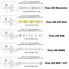 Controlador LED Multifunción Monocolor RGB CCT Pixel Digital APP Bluetooth