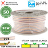 Rollo 50 metros de tira LED 230v ip65 COB 10W transparente alta luminosidad