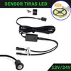 Sensor Tiras LED PIR DC12V / 24V 4A Empotrar