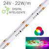 Tira LED Digital 24V 22W COB IP20 RGB Pixel Rollo 5 Metros