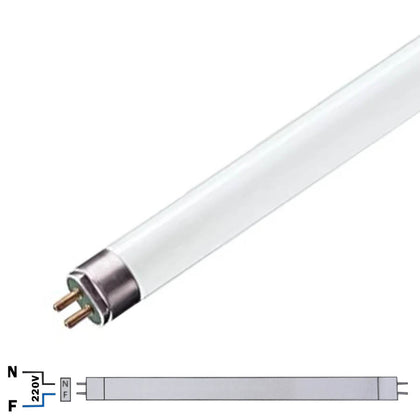 Tubo LED T5 Mini 9W 549mm 230V 800Lm Luz Blanca 6000K