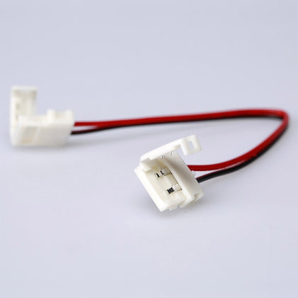 Conector Doble 2 Vías para Tiras LED 10mm con Cable