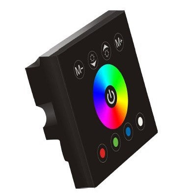 Controlador RGBW Panel Táctil RGB Multifunción