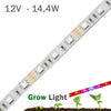 Tira LED SMD Grow Light 12V 60 LEDs / M 15W Por Metro