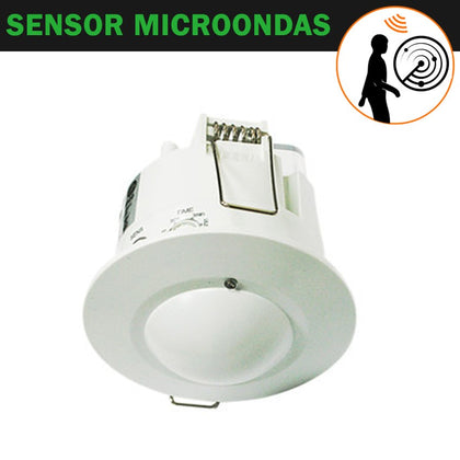 Detector Movimiento Microondas Techo Empotrar