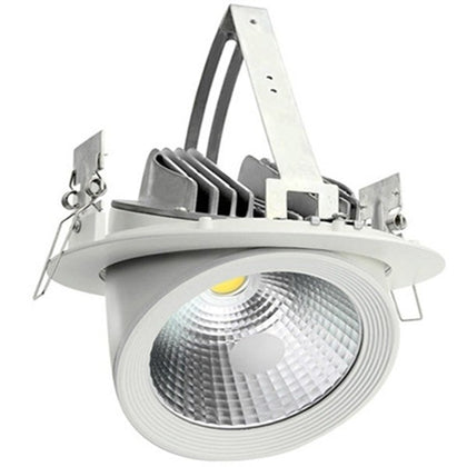 EMPOTRABLE LED COB REDONDO BLANCO 30 W AJUSTABLE