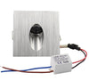 Empotrable Pared Aluminio Rayado 3W