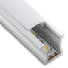 Perfil Aluminio Aletas Empotrar Alto Tiras LED