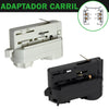 Conector Adaptador Foco Carril Trifásico