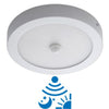 PLAFON REDONDO BLANCO 18W DETECTOR NOCTURNO LUZ NEUTRA