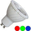 Bombilla LED GU10 5W de Luz Azul, Verde o Roja