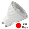 Bombilla LED GU10 5W de Luz Azul, Verde o Roja