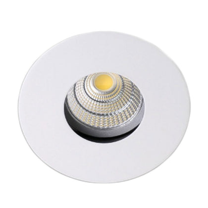 ARO EMPOTRABLE PARA LED INDIRECTO BLANCO/GRIS